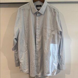 Johnston & Murphy Classic Gray Dress Shirt